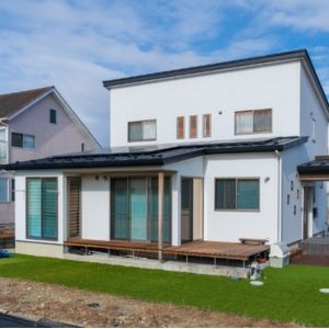 木のぬくもりと家事動線にこだわった住まい 木のぬくもりと家事動線にこだわった住まい