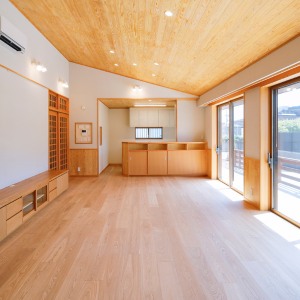 中野区で平屋で暮らす自然素材の木の家 中野区で平屋で暮らす自然素材の木の家