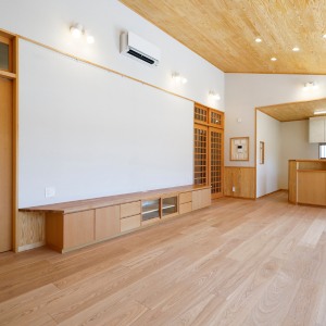 中野区で平屋で暮らす自然素材の木の家 中野区で平屋で暮らす自然素材の木の家
