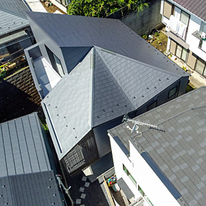 設計事例写真：大田区の全館空調の住まい