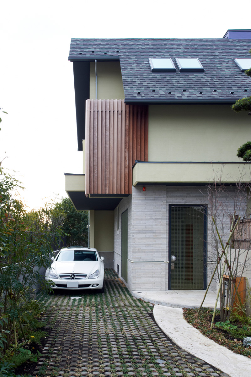 Ken Ken Inc 設計事例 地下室のある瀬田の家 屋上緑化 注文住宅のハウスネットギャラリー