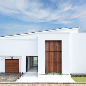 白い外壁の家事例写真一覧 注文住宅のハウスネットギャラリー