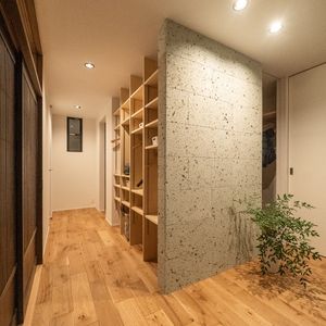 家族団欒とプライベートが両立した家 家族団欒とプライベートが両立した家